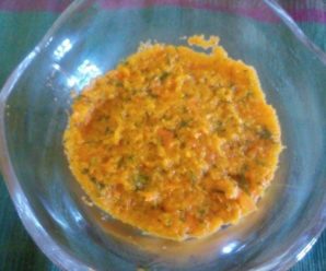 Pesto de morcovi copti