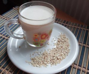 Lapte de ovaz (facut in casa)