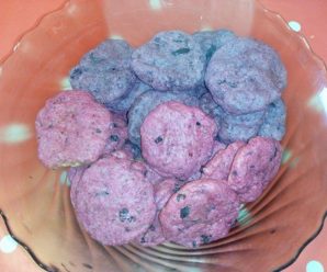 Biscuiti cu sfecla rosie