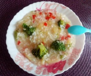 Orez cu dovlecel si broccoli