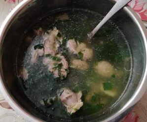 Supa din pipote de pui