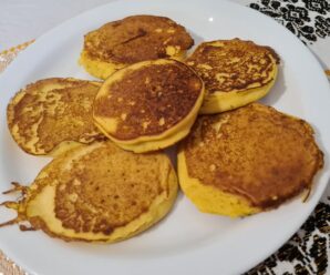 Mini pancakes/ oladii cu dovleac