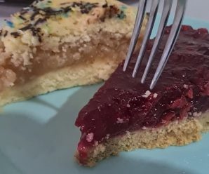 Placinta cu cirese (vegana, fara gluten)